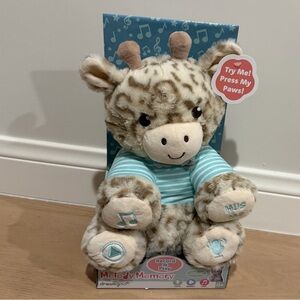 Melody Memory Plush Toy - Brown and Blue